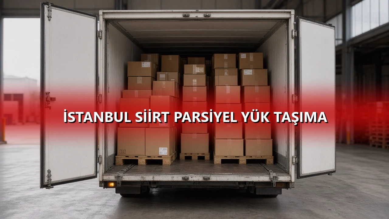 İstanbul Siirt Parsiyel Yük Taşıma